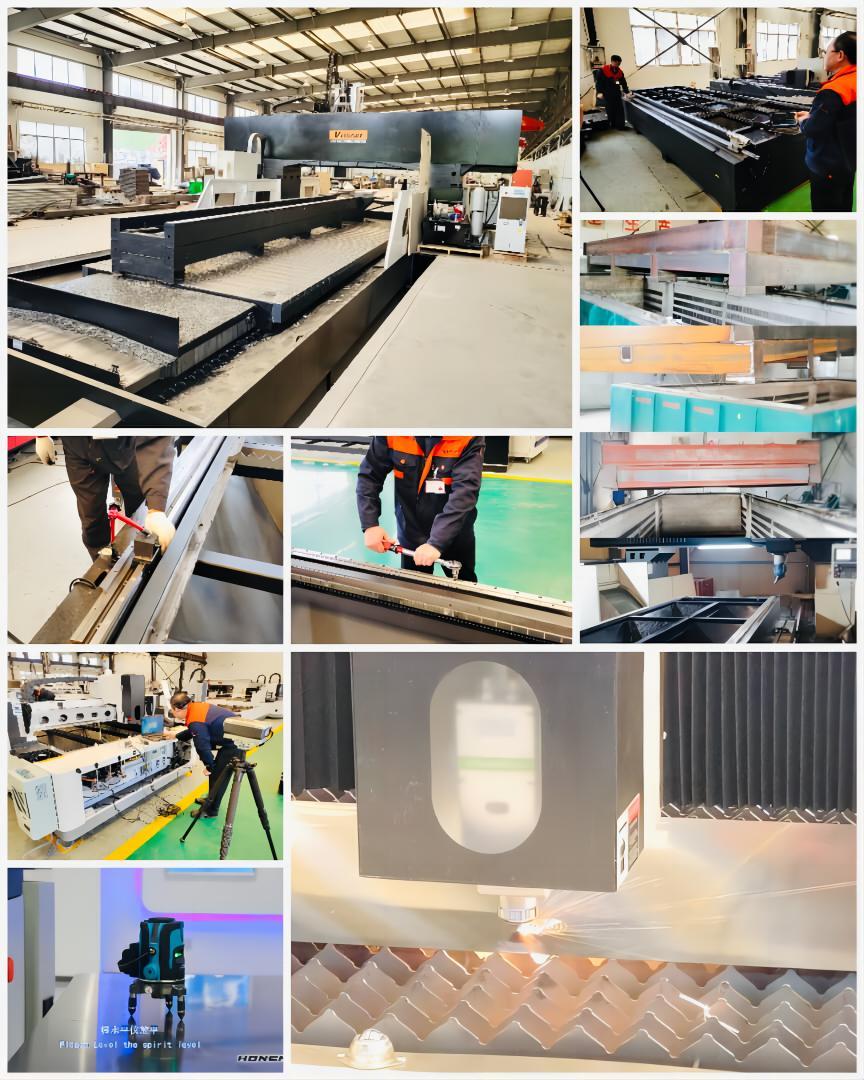 Machine manufacturing and quality inspection